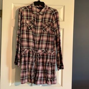 Flannel dress